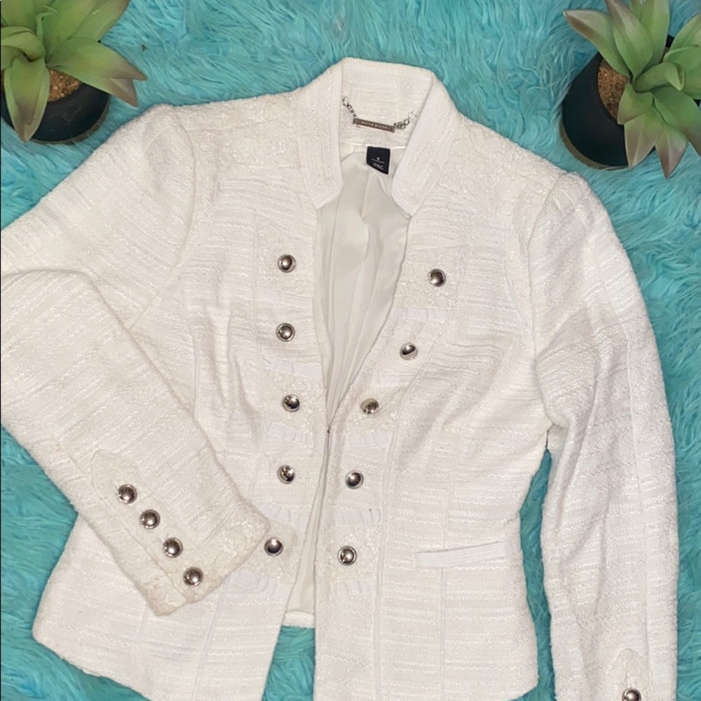 White blazer